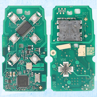 MS 6 boutons 433mhz fcc KR55WK49224 clé de télécommande intelligente pour volvo xc60 xc90 s90 s60 2009-2014 clé vierge de voiture sans clé