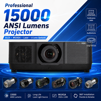 Projecteur laser à lentilles interchangeables de 15 000 lumens ANSI avec 6 lentilles optionnelles pour installation AV professionnelle