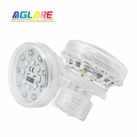 Aglare 45MM Lampe de fête foraine automatique RGB Pixel LED Ampoule étanche pour manège de carrousel, éclairage ponctuel LED pour amusement