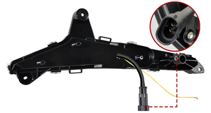 Éclairage tout-terrain Accessoires de feux de signalisation ATV Feux de virage séquentiels blancs DRL et jaunes pour Can-Am <span class=keywords><strong>Maverick</strong></span> R - Product Image 2