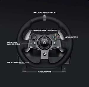 <span class=keywords><strong>Volante</strong></span> de Carreras <span class=keywords><strong>Logitech</strong></span> G920 <span class=keywords><strong>Driving</strong></span> <span class=keywords><strong>Force</strong></span> 100% Original de Acero Inoxidable - Product Image 2