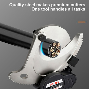Santwell 400mm Cordless <b>Cable</b> Cutter Brushless Motor 5.0Ah <b>Battery</b> Industrial Grade Electric Wire Shear for Metal Cutting - Product Image 4