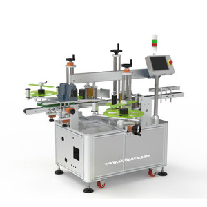 SKILT Box, aplicador de etiquetas de esquina, máquina etiquetadora de sellado de esquinas, máquina de sellado de una o dos esquinas, máquina de embalaje de papel - Product Image 6