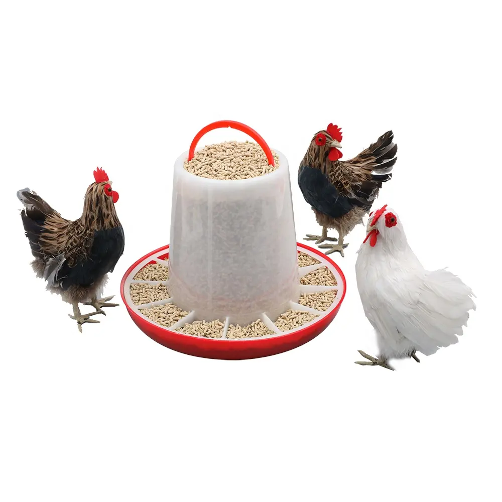 फैक्टरी थोक मूल्य कुंवारी एचडीपीई 20lb चिकन खिला गर्त बैरल के लिए चिकन खेत प्रजनन