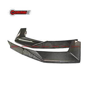 For Lamborghini Aventador LP700 Carbon Fiber Front Bumper <b>Lip</b> <b>Splitter</b> Cover Novi Style Front Wrap Angle - Product Image 1