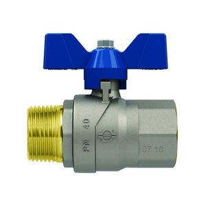 Valvola a Farfalla Maschio-Femmina 1/2 Pollice DN 15 PN 50 per Sistemi di Riempimento - Product Image 1