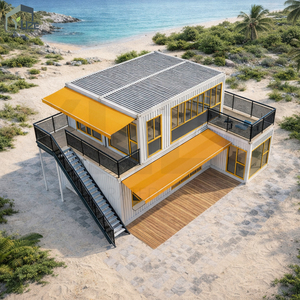 Casa Contenedor Modular Prefabricada de Acero de Diseño Personalizado, de 2 Pisos, Totalmente Equipada, para Uso Comercial en Restaurantes - Product Image 2