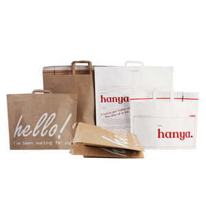 Las bolsas de papel Kraft personalizadas se pueden reciclar para embalaje exprés, compras de ropa y bolsas de papel - Product Image 4