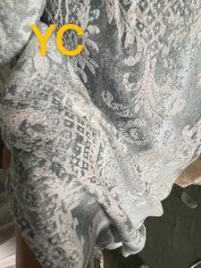 <span class=keywords><strong>Tissu</strong></span> pour rideaux à fleurs en Polyester européen, doublure Jacquard, haute qualité, liquidation - Product Image 3