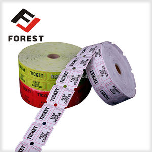 Rollos de tickets de deflector para <span class=keywords><strong>carnaval</strong></span>, para fiesta, con número directo - Product Image 6