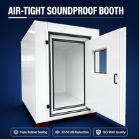 Enceinte acoustique sur mesure anti-vibration, insonorisée et ignifuge pour machines industrielles
