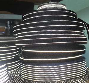 Échantillon gratuit de sangle réfléchissante tissée en Polyester PP Nylon élastique pour la couture de collier de laisse de ceinture d'animal de compagnie - Product Image 1