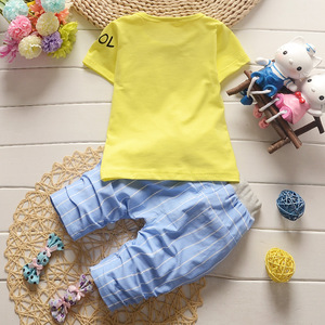 Vêtements pour bébés à prix de gros, pantalons et t-shirts pour enfants, costumes pour garçons en bas âge - Product Image 2