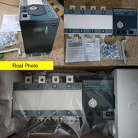 Interruptor de Transferencia Automática CSQ 4P 200 Amperios 4 Polos 1600 Amperios ATS 32 Amperios 300A para Generadores 2 Entradas 2 Salidas 220 230V 690V 225A