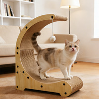 Griffoir pour chat en carton, jouet amusant et non-déchirable, fournitures pour animaux de compagnie, vente en gros OEM directe usine