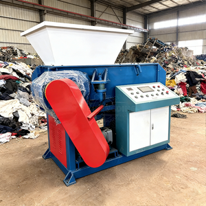 Déchiqueteuse de matériaux souples pour déchets de recyclage, déchiqueteuse de filets de pêche, déchiqueteuse de câbles, déchiqueteuse de tuyaux <span class=keywords><strong>en</strong></span> caoutchouc, déchiqueteuse de paille - Product Image 2