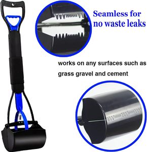 Ramasse-crottes portable à long manche pour chiens et chats, pliable, design de voyage, avec fonctionnalité durable, pour la collecte des déchets. - Product Image 2