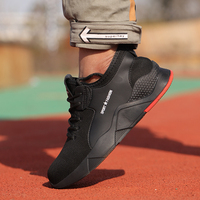 Mode travail chaussures acier orteil bottes de sécurité marque chaussures de sécurité en gros 2022 léger et confortable Sport pour hommes femmes