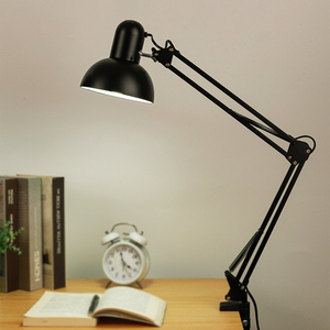 <span class=keywords><strong>Lampe</strong></span> de table LED moderne réglable, abat-jour en métal noir, <span class=keywords><strong>lampe</strong></span> de bureau pliable pour architecte, bureau, salon, électrique - Product Image 3