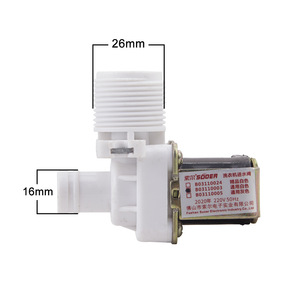 Shaluo <b>Washing</b> <b>Machine</b> Water Inlet Solenoid <b>Valve</b> 26mm 16mm B03110003 Laundry Appliance Parts - Product Image 1