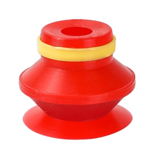 HOFUJNG VB30 Corrugated <b>Silicone</b> Suction Cup VB Series Custom <b>Rubber</b> with Screw Vacuum Suction Cups - Product Image 6