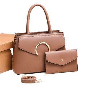 Bolsos de Mano de Cuero PU de Diseño Personalizado de Buena Calidad al por Mayor, Bolsos de Hombro para Mujer con Monedero - Product Image 3