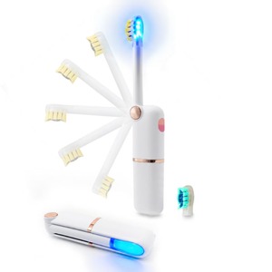 Cepillo de Dientes Eléctrico Sónico Portátil de Viaje con Limpieza UVC, Cepillo de Dientes Eléctrico Blanqueador Personalizado para Adultos, Cepillo de Dientes de Viaje - Product Image 2