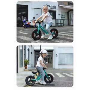 Childrens Balance <b>Bike</b> 12 Inch Chainless Gliding <b>Bike</b> For 1-5 Year Old Kids With Integral <b>Frame</b> And Carbon Steel Material - Product Image 1