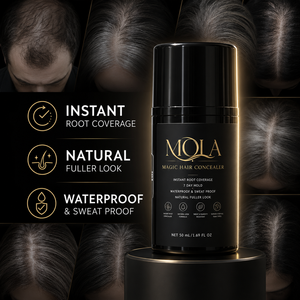Crema Correttore per Cuoio Capelluto con Logo Personalizzato, Estratti Vegani per la Cura Quotidiana dei Capelli Sottili, Fibre per Infoltimento Capelli, Ritocco delle Radici - Product Image 3