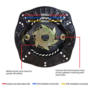 Arrancador de Acero SBL 173F-198F sin Retroceso con Brazo Oscilante para Cultivadora Agrícola - Pieza de Motor Diésel de Alta Calidad con 1 Año de Garantía - Product Image 4
