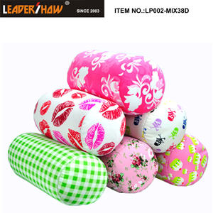 <span class=keywords><strong>Coussin</strong></span> de sieste rond d'oreiller de rouleau de cou de micro perle saine pour la décoration intérieure et le jet de traversin de cylindre de lit pour le soutien cervical - Product Image 4