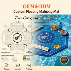 Tavolo Galleggiante Personalizzato in EVA per Mahjong, Gioco di Carte Acquatico per Piscina Domestica, Tavolo da Scacchi Acquatico, Vassoio <span class=keywords><strong>Mobile</strong></span> in EVA per Esterni, Lavorazione CNC - Product Image 6
