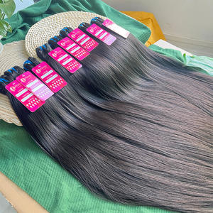 Оптовые поставщики необработанных бразильских, индийских и вьетнамских волос: 100% натуральные человеческие волосы с сохраненной кутикулой для наращивания и плетения. - Product Image 3