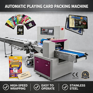 Máquina Automática de Embalagem de Cartas de Jogo - Product Image 1