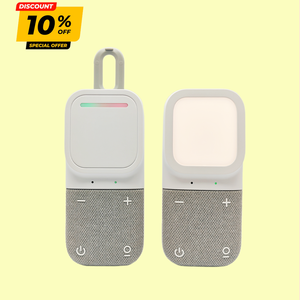 Babyphone audio intelligent avec capteur de température/humidité, alerte de vibration, batterie rechargeable, 1080P HD, compatible HomeKit, pour les voyages et la maison - Product Image 1