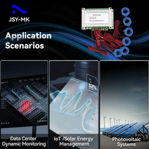 JSY-MK-141G Stromzähler Mehrkanal 80A 6-Wege AC <span class=keywords><strong>2</strong></span> Drei phasen module RS485 MODBUS-RTU Einphasen-Energie zähler - Product Image 5