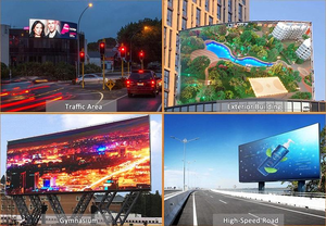 HD lớn khổng lồ 3D hiệu ứng quảng cáo ngoài trời p4.44 p5.7 p6.67 P8 P10 8K HDR10 + IP65/66 không thấm nước dẫn hiển thị biển quảng cáo - Product Image 6