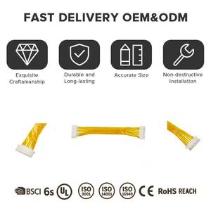 Tablet PC ve Taşınabilir Cihaz Güç Kaynağı Sistemleri için Çoklu Pinli Pil Bağlantı Kabloları ve Hassas Pin Kablolama - Product Image 4