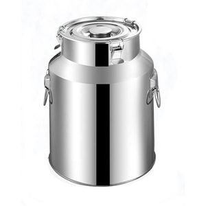 Zhenneng Fabricant Direct Solide Réservoir De Stockage Des Aliments En Acier Inoxydable Haute Qualité Grande Capacité Bidon De Lait avec Couvercle - Product Image 4