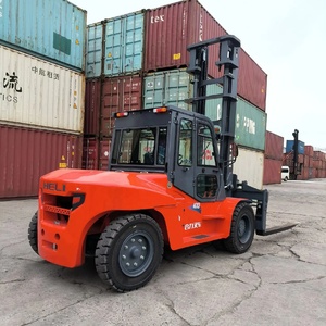 Montacargas Diésel de 10 Toneladas con Neumáticos Sólidos, Robot Montacargas, Montacargas Usado - Product Image 3