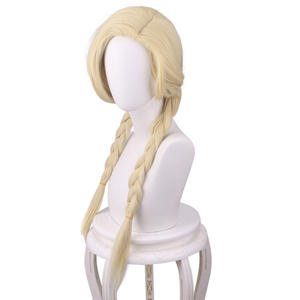 Perruque de cosplay Ainizi 60 cm, tresses blondes, personnage de Haitani Ran, inspirée de Tokyo Revengers - Product Image 4
