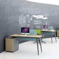 Poste de travail pour deux personnes, bureau, personnel, de haute qualité