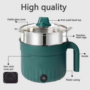 Poêle électrique épaisse pour la maison avec revêtement antiadhésif, capacité de 1,8 L pour un usage domestique, pratique à utiliser - Product Image 3