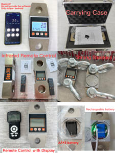 सस्ती कीमत 1t 5t 50t डिजिटल शेकल्स लोड सेल वायरलेस डायनेमोमीटर - Product Image 3