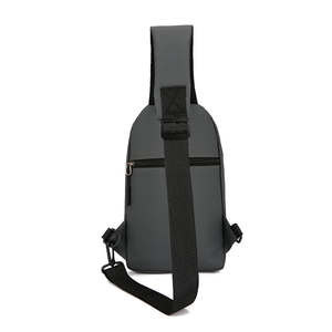 תיקי קרוסבודי נסיעות עור PU נגד גניבה תיקי כתף בודדת לגברים ספורט פאני חבילת חדש אופנתי צלב גוף תיקי חזה - Product Image 3