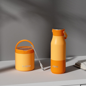 Stainless Steel Insulated Water <b>Bottle</b> 500Ml With Detachable Handle Travel Outdoor Use - Product Image 4