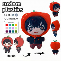 Peluche personnalisée, poupée en peluche, ange mignon et moelleux avec des ailes, poupée de collection, marchandise d'anime, porte-clés en peluche Nightmare Critters, en gros