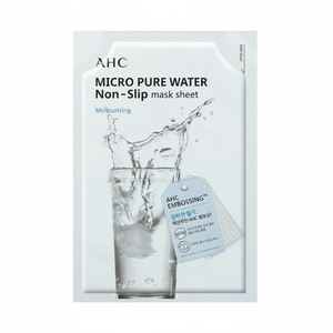 AHC Micro Pure Water Non-Slip Facial Mask Sheet 1 Sheet High Quality Product - Product Image 2