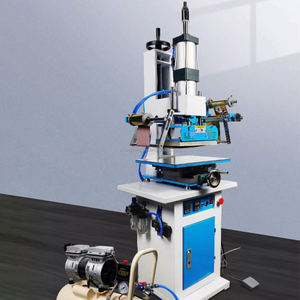 New Design High Quality Leather logo Embossed Pneumatic Hot Foil Stamping Machine for Plastic - Product Image 4