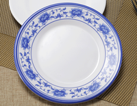 Assiettes carrées en mélamine incassables et durables pour restaurant, sans BPA, qualité alimentaire, compatibles lave-vaisselle, logo personnalisé, style japonais